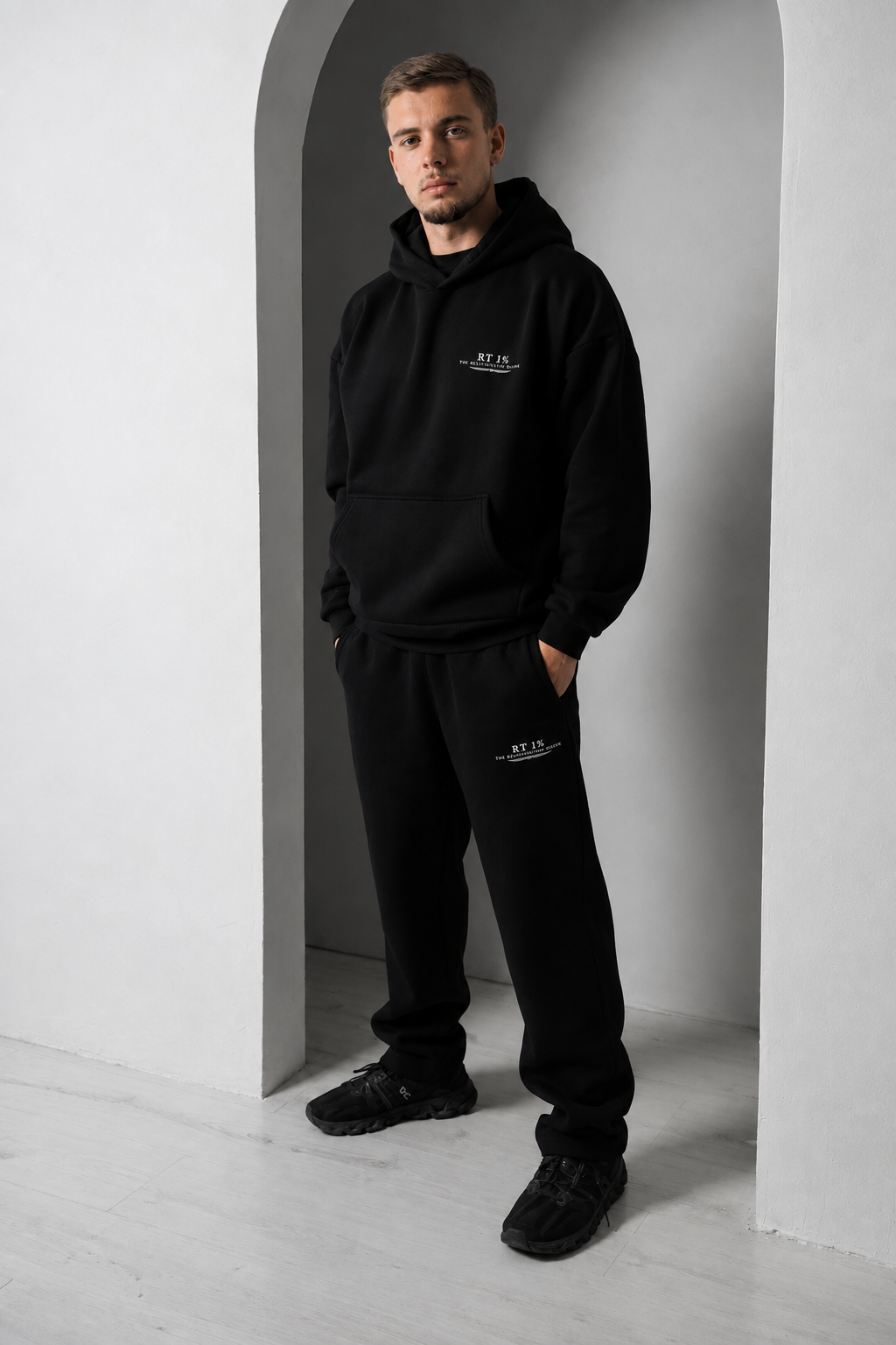 Endgame Hoodie Midnight Black