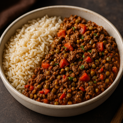 Beef & Lentil Chilli