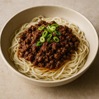  Korean-Style Beef & Noodle Bowl