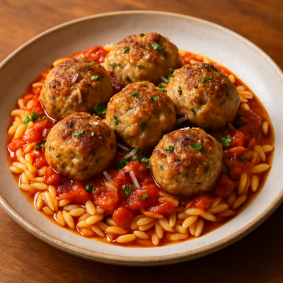 Mediterranean Turkey Meatballs
