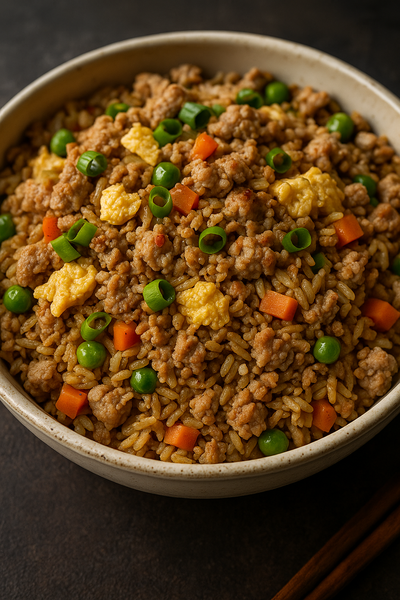 Turkey Egg Fried Rice