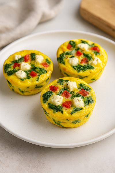 Spinach & Feta Egg Muffins