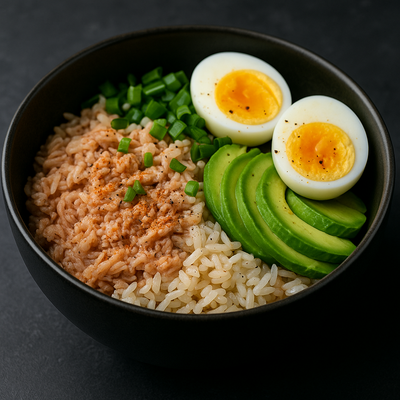 Tuna & Egg Protein Bowl